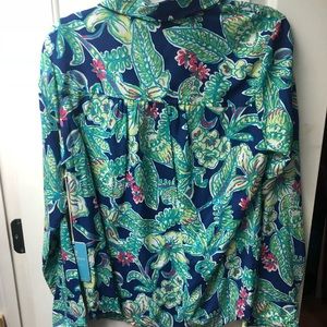 Lilly Pulitzer Inspired blouse